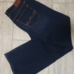 Sweet N'Low Lucky Brand Woman's Size 8 29 Denim Jeans Dark Blue Boot Cut